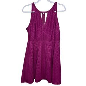 Free‎ People 10 Purple Sleeveless Dress